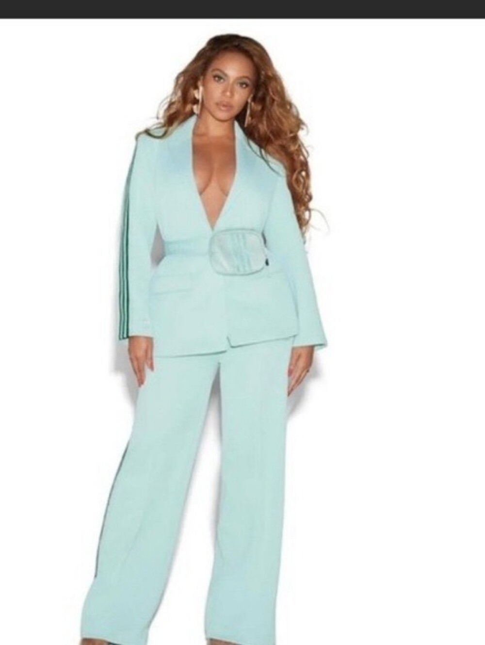 Adidas x Ivy Park Three Stripes Blazer  and Track Pants Set Size M & S